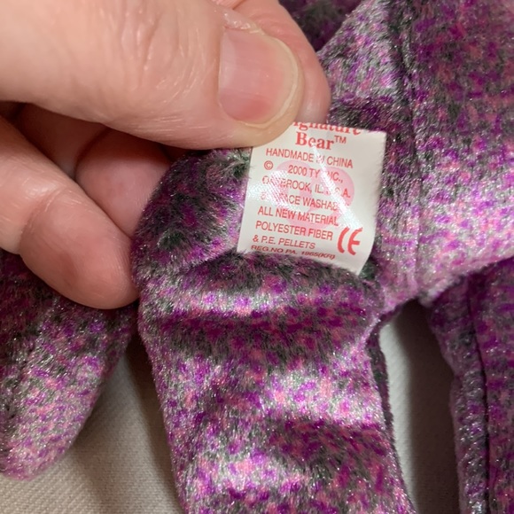 2000 SIGNATURE BEAR BEANIE BABY - Picture 4 of 8